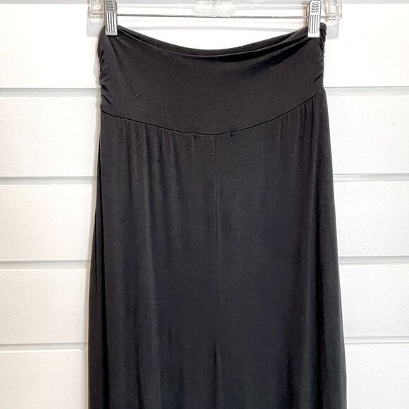 Renee C. Gisela Side Slit Black Maxi Skirt Size Medium New With Tags Stitch Fix - Picture 4 of 7
